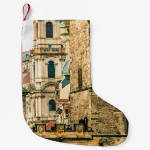 Die Altstadt von Pragalt,antik,Architektur,Gebäude Kleiner Weihnachtsstrumpf