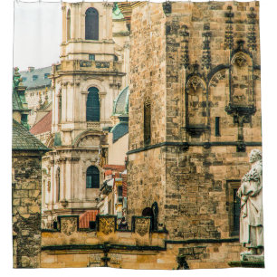 Die Altstadt von Pragueuri, Architektur, Gebäude Duschvorhang