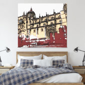 Die Altstadt von Salamanca Leinwanddruck (Insitu (Schlafzimmer))