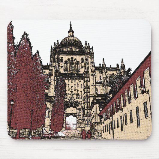 Die Altstadt von Salamanca Mousepad (Vorne)