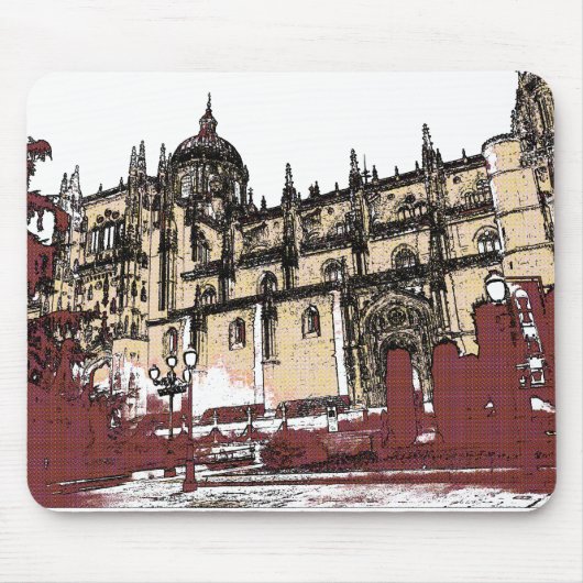 Die Altstadt von Salamanca Mousepad (Vorne)