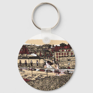 Die Altstadt von Salamanca Spanien Schlüsselanhänger