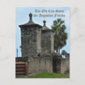 Die Altstadt von St. Augustine - FL Postkarte (Vorderseite)