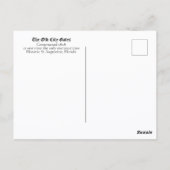 Die Altstadt von St. Augustine - FL Postkarte (Rückseite)