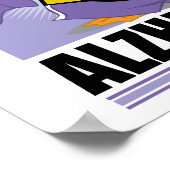 Die Alzheimer-Krankheit abbrechen Poster (Ecke)