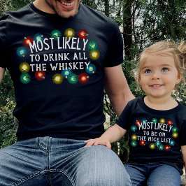 Die am ehesten angepasste Weihnachtsfamilie für We T-Shirt
