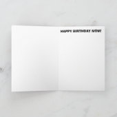 Die am härtesten arbeitende Mutter-Geburtstagskart Karte (Innenseite)