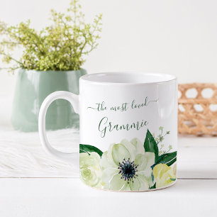 Die am meisten geliebte Grammie Pretty Wild Roses Kaffeetasse