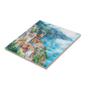 Die Amalküste, Italien Fliese (Seite)