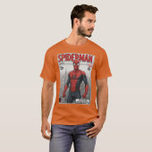 Die Amazing SpiderMan Comic Bookribute Design Fami T-Shirt (Vorne ganz)