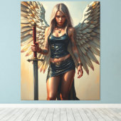 Die Amazonenkriegerinnen Leinwanddruck (Insitu (Holzboden))