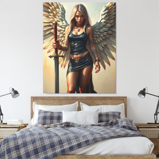 Die Amazonenkriegerinnen Leinwanddruck (Insitu (Schlafzimmer))