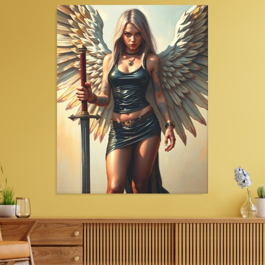 Die Amazonenkriegerinnen Leinwanddruck (Insitu (Wohnzimmer))