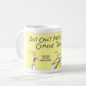 Die Ameise und der Gummibaum Kaffeetasse (Vorderseite Links)