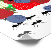 Die Ameise und die Grashüpferin Poster (Ecke)