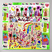 Die Ameise weiß Poster (Vorne)