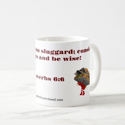 Die Ameisensprichwörter 6:6 Kaffeetasse (VorderseiteRechts)