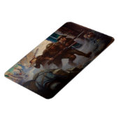 Die Amerikaner im Chateau-Thierry von N. C. Wyeth Magnet (Linke Seite)