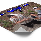 Die Amerikaner Teenage Punk Band Poster (Ecke)