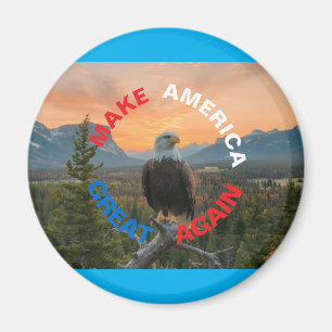 DIE AMERIKANER WIEDER ERHEBLICH ZUM SONNENREISE MA MAGNET