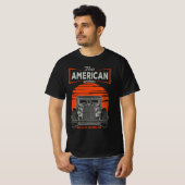 Die amerikanische Autobahn T-Shirt (Vorne ganz)