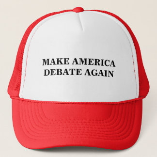 Die amerikanische Debatte wieder an die Spitze bri Truckerkappe