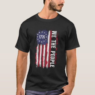Die amerikanische Fahne 1776 Wir, das Volk für Una T-Shirt