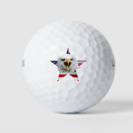 Die amerikanische Flagge, Adler, Star Patriotic Golfball
