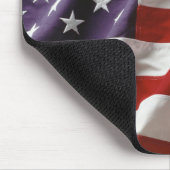 Die amerikanische Flagge - alter Ruhm Mousepad (Ecke)