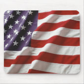 Die amerikanische Flagge - alter Ruhm Mousepad (Vorne)
