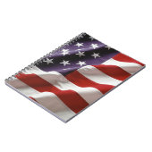 Die amerikanische Flagge - alter Ruhm Notizblock (Linke Seite)