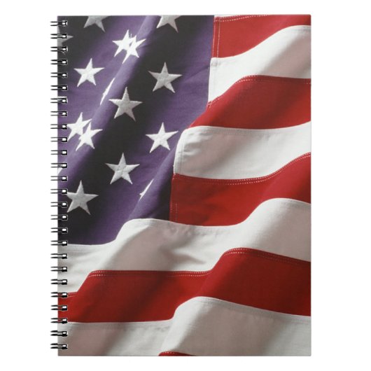 Die amerikanische Flagge - alter Ruhm Notizblock (Vorderseite)