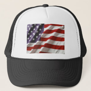 Die amerikanische Flagge - alter Ruhm Truckerkappe
