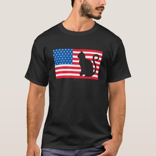 Die amerikanische Flagge am 4. Juli Wir Veteranen T-Shirt (Vorderseite)