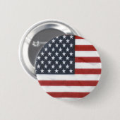 Die amerikanische Flagge Button (Vorne & Hinten)