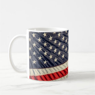 Die amerikanische Flagge Kaffeetasse