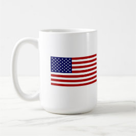 Die amerikanische Flagge Kaffeetasse