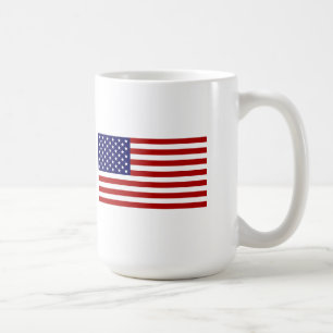 Die amerikanische Flagge Kaffeetasse