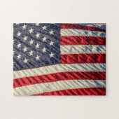 Die amerikanische Flagge Puzzle (Horizontal)
