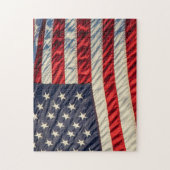 Die amerikanische Flagge Puzzle (Vertikal)