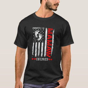 Die amerikanische Flagge von Frauen wurde für Mama T-Shirt