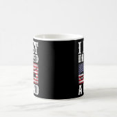 Die amerikanische Flagge von Mens habe ich gerade Kaffeetasse (Mittel)