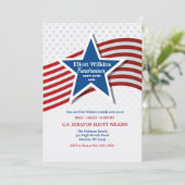 Die amerikanische Fundraising-Einladung Einladung (Stehend Vorderseite)