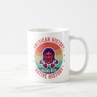 Die amerikanische Geschichte beginnt mit dem Natio Kaffeetasse