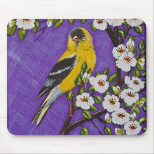 Die amerikanische Goldfinch Mousepad