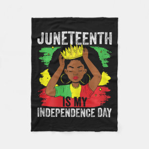 Die amerikanische Juneteenta in Afrika ist mein Un Fleecedecke