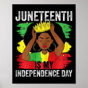 Die amerikanische Juneteenta in Afrika ist mein Un Poster