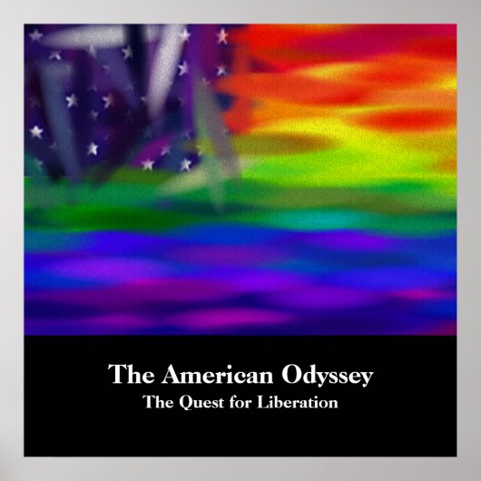 Die amerikanische Odyssey Poster (Vorne)