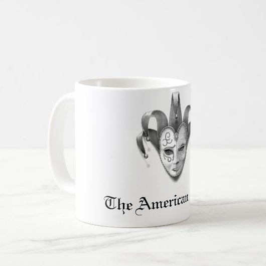 Die amerikanische Oracle-Logo-Tasse Kaffeetasse (Vorderseite Links)