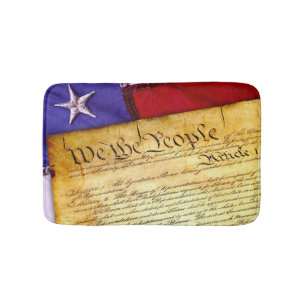 Die amerikanische Verfassung Badematte